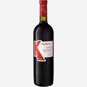 Вино Кахури Хванчкара красное полусладкое 13% 750мл