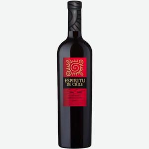 Вино Espiritu de chile красное полусладкое 13% 750мл