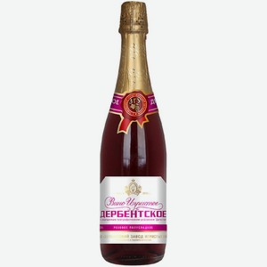 Вино Дербентское розовое полусладкое 13% 750мл