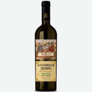 Вино Алазанская долина Болеро белое полусладкое 11.5% 750мл