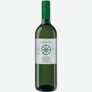 Вино Cantina Della Torre Inzolia Pinot Grigio белое сухое 12% 750мл