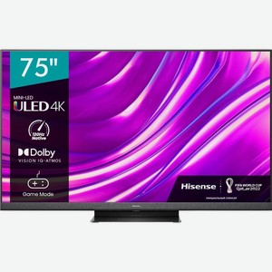 Телевизор Hisense 75U8HQ (2022) 75  Mini LED ULED Smart TV