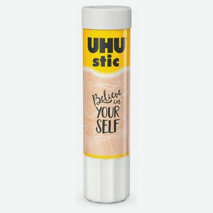 Клей-карандаш UHU Stic Pastel белый, 21 г