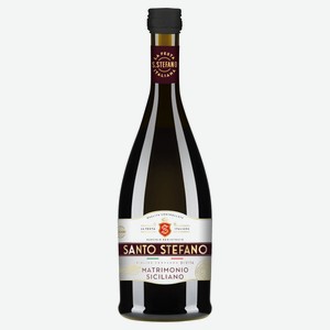 Плодовый алкогольный продукт Santo Stefano Сицилийская свадьба газированный полусладкий 8%, 0,25 л