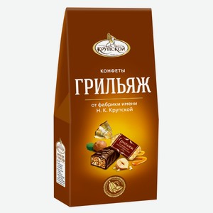 Набор конфет Грильяж от фабрики имени Крупской 146г (Славянка)