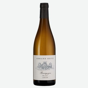 Вино Bourgogne Chardonnay, Armand Heitz, 0.75 л.