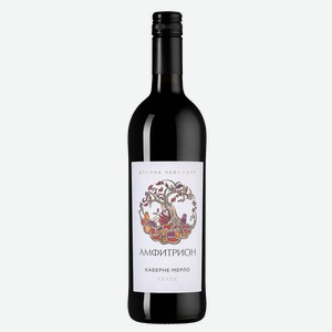 Вино Амфитрион Каберне Cовиньон/Мерло, Лефкадия, 0.75 л.