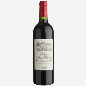Вино Chateau Cote de Baleau Saint Emilion Grand Cru красное сухое, 0.75л Франция