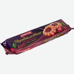 Печенье Кухмастер Тарталетки вишневые, 240 г