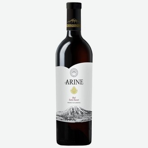 Вино Арине столовое красное полусладкое, 0.75 л
