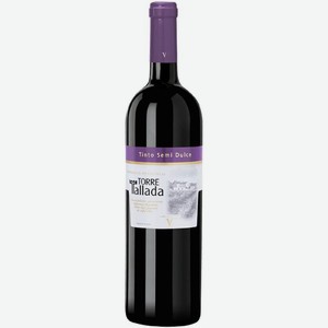 Вино Torre Tallada красное полусладкое 13% 750мл