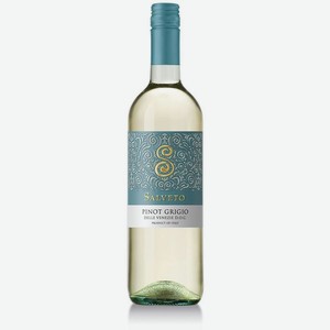 Вино Salveto Пино Гриджио белое сухое 12% 750мл