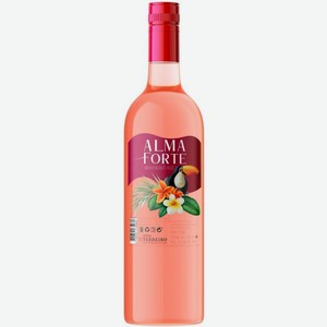 Вино Alma Forte розовое игристое жемчужное сухое 11.5% 750мл
