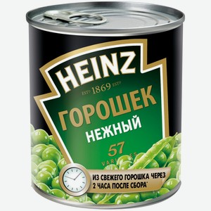 Горошек консервированный Heinz нежный, 390 г 