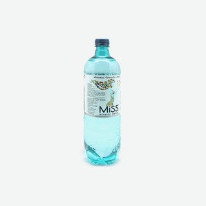 Вода минеральная Miss Mineral detox природная питьевая лечебно-столовая газированная 1 л