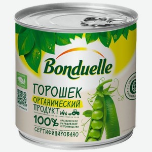 Горошек консервированный Bonduelle Органический продукт 425 мл