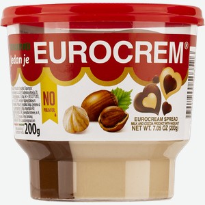 Паста молочно-шоколадная СвиссЛион еврокрем с лесным орехом СвиссЛион п/у, 200 г