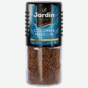 Кофе раств. JARDIN Colombia, сублим, 95г, ст.банка