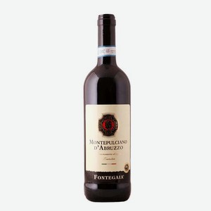 Вино Фонтегайа Монтепульчано д`Абруццо 0.75л