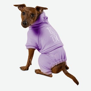 Yami-Yami одежда костюм для собаки с капюшоном, сиреневый (100 г)
