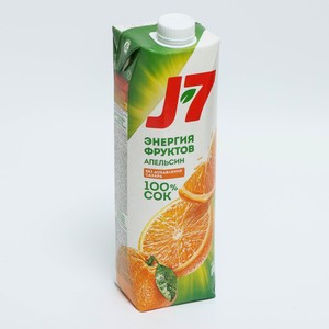 Сок J7 Апельсин, 0,97 л