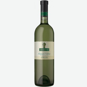 Вино Марани Алазанская Долина ОС белое полусладкое 12% 0,75л