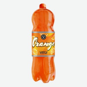 Напиток безалкогольный Vitly Orange 2л среднегазированный