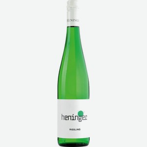 Вино Heninger Рислинг белое полусухое 12.4% 750мл