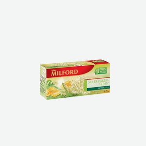Чай травяной Milford Серебристая липа и мед пакетированный 20х2 г