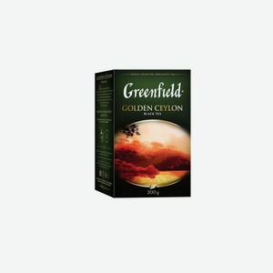 Чай черный Greenfield Golden Ceylon крупнолистовой 200 г