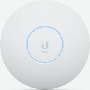 Точка доступа Ubiquiti UniFi U6-Enterprise, устройство/крепления/адаптер, белый