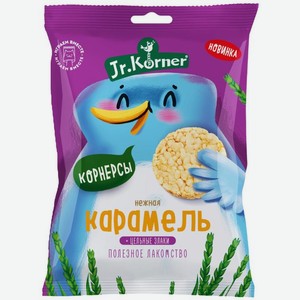 Мини-хлебцы Jr.Korner рисовые Молочная карамель 30г