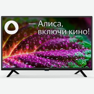 32  Телевизор SunWind SUN-LED32XS300, HD, черный, СМАРТ ТВ, Яндекс.ТВ