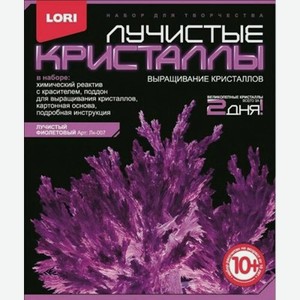 Набор Лучистые кристаллы Фиолетовый кристалл Лк-007