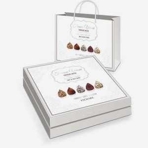 Шоколадные конфеты Франко Верони  Эксклюзив  маленькая серебристая 210гр.