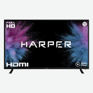 43  Телевизор Harper 43F660T, FULL HD, черный