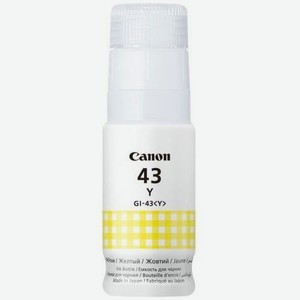 Картридж Canon GI-43Y, желтый / 4689C001