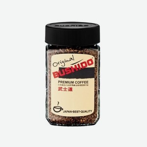 Кофе растворимый BUSHIDO Original сублимированный 100г c/б