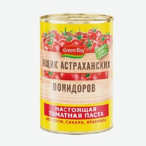 Томатная паста  Ящик астраханских помидоров , 380 г