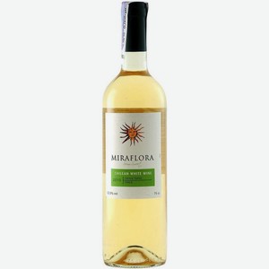 Вино Miraflora белое полусладкое 11.6% 750мл