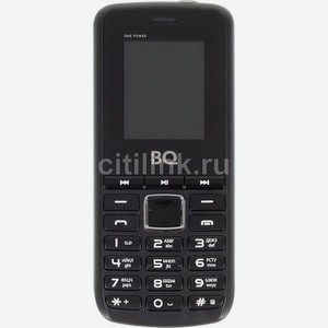 Сотовый телефон BQ One Power 1846, черный/серый