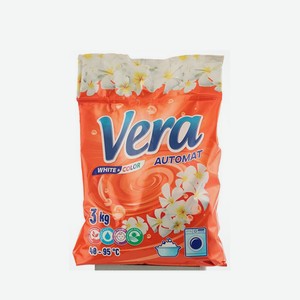 Стиральный порошок Vera White&Color, автомат, 3 кг