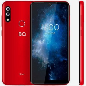 Смартфон BQ Slim 2/16Gb, 6061L, красный