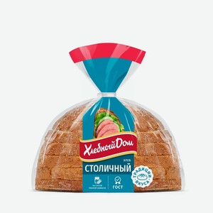Хлеб столичный Хлебный Дом 300 г, 0,3 кг