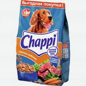 Корм для собак Чаппи мясное изобилие, 2.5кг