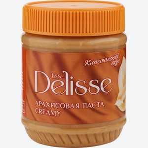 Паста арахисовая DELISSE Creamy, Россия, 340 г