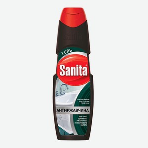 Чистящее средство Sanita гель Антиржавчина для сантехники, флакон, 500 мл