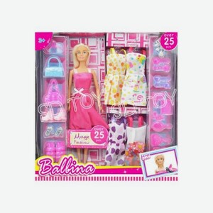 Кукла Balbina Модница с нарядами и аксессуарами