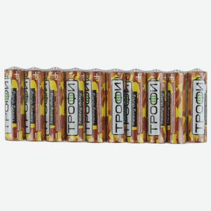 Батарейки солевые Трофи R03-10S ААА 10шт