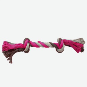 Игрушка для собак DUVO+ веревочная, розовая, 20см (Бельгия)
